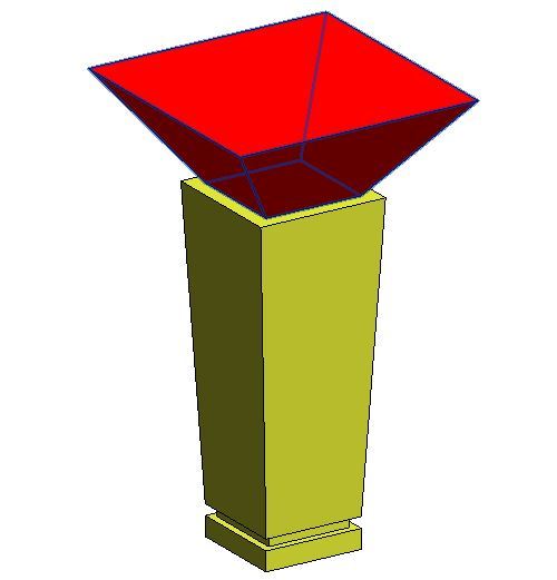 带矩形叉的承重矩形柱资料下载-第七次作业：矩形柱装饰柱