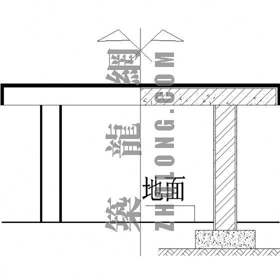 花坛坐凳su模型资料下载-坐凳施工详图