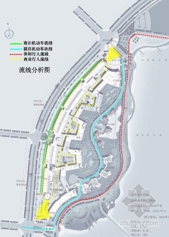 [广东]现代风格大型商业综合区规划设计方案文本（含CAD）-商业综合区分析图