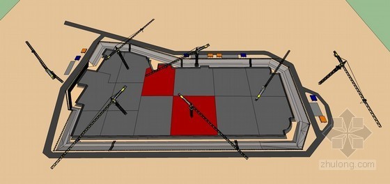 混凝土超长结构施工方案资料下载-[江苏]框架结构地下车库跳仓法施工方案