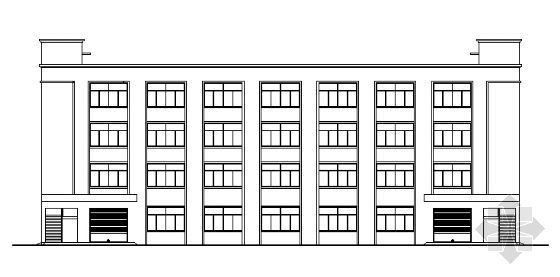 砖混车间施工图资料下载-某四层厂房建筑施工图