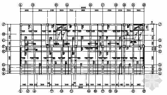 多层天然基础结构施工图纸资料下载-某多层底框结构商住楼施工图纸