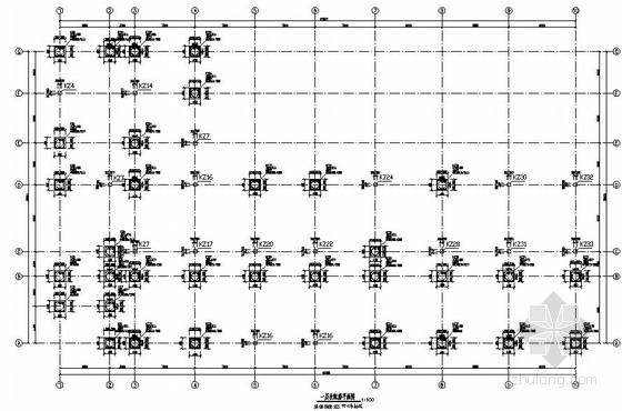 回形结构教学楼设计图资料下载-常州某教学楼结构设计图