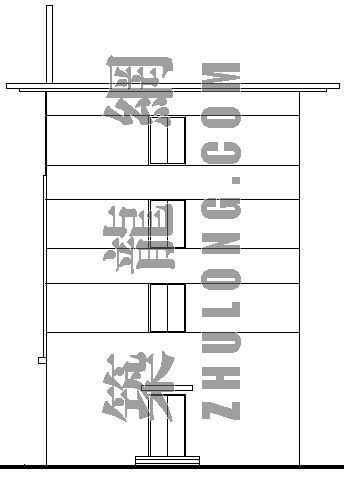 某低层办公楼建筑方案设计图纸-3