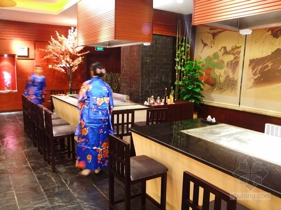 [浙江]高档五星级酒店日本料理餐厅室内设计施工图（含实景）实景图