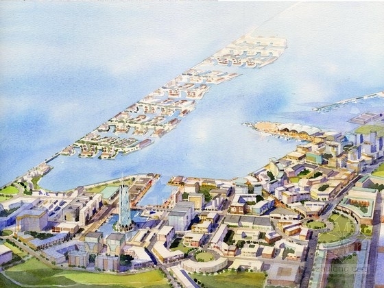 珠港湾大型城市综合体资料下载-[江苏]大型城市综合体规划及单体设计文本