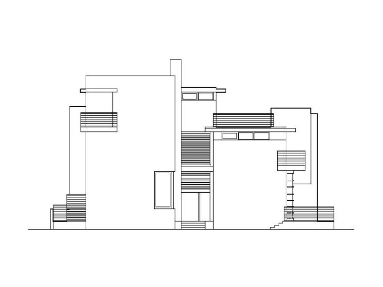 三层现代别墅设计图纸资料下载-[上海]知名地产别墅区全套初步设计图纸