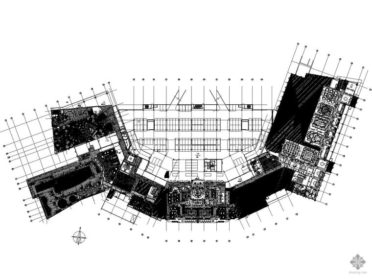 大坪竞地花园完工实景资料下载-[苏州]国际花园式酒店施工图（含实景）