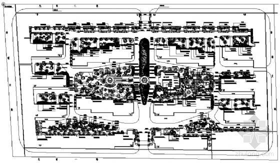 小区种植图资料下载-某小区植物种植施工图