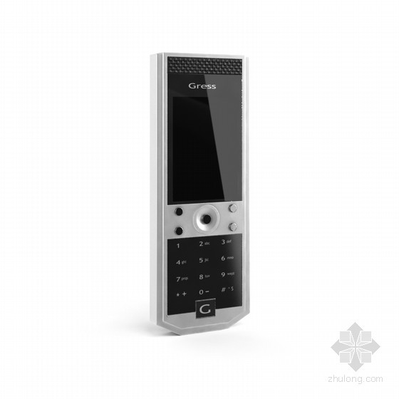 3d模型电话机资料下载-直板按键手机3D模型