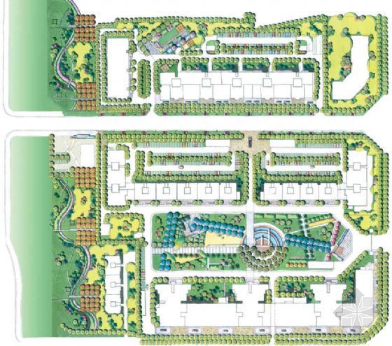 国际中心景观设计方案资料下载-金海国际花园小区景观设计方案