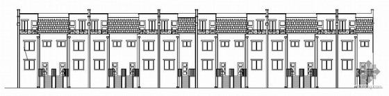 建筑结构设备cad图资料下载-[北京市]某三层联排别墅建筑结构电气设备施工图