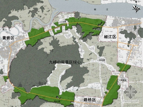 城市林带景观规划案例资料下载-浙江城市环线景观规划