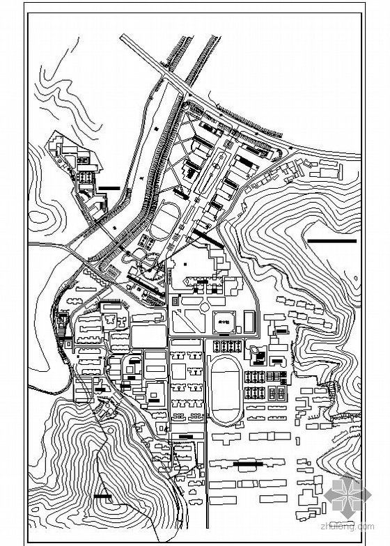校园实验区规划设计资料下载-湖南某校园景观规划设计