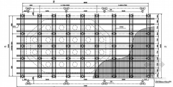 钢围堰CAD图资料下载-[广东]跨海大桥钢吊箱围堰计算书附CAD图纸