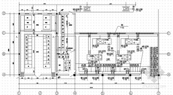 高低压配电室招标资料下载-水泵房高低压配电室电气图纸
