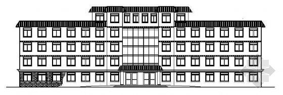 门诊综合楼方案设计资料下载-某师五层门诊楼建筑方案设计