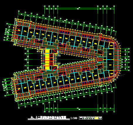 高速公路CAD画图资料下载-型钢悬挑脚手架CAD画图排序，先从哪里画？