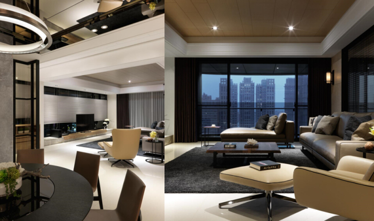 室内现代ppt资料下载-西安绿地城160现代轻奢样板房概念设计丨PPT+PDF+JPG