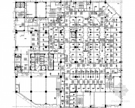 商业广场总平施工图资料下载-[江苏]16万平商业广场空调通风防排烟系统设计施工图（著名甲级院 冷源系统）