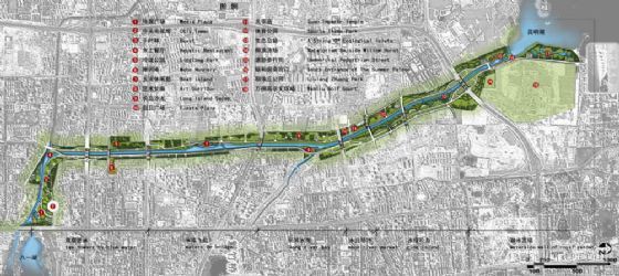 生态休闲走廊景观资料下载-[北京]河道生态走廊景观规划设计方案