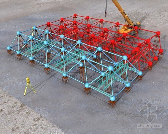 钢结构网架验收规范资料下载-[重庆]航站楼工程主体、幕墙钢结构施工组织设计（四角锥网架、近300页）