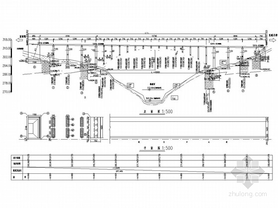实腹式拱桥图纸混凝土资料下载-1-100m钢筋混凝土箱板拱桥设计套图（87张）