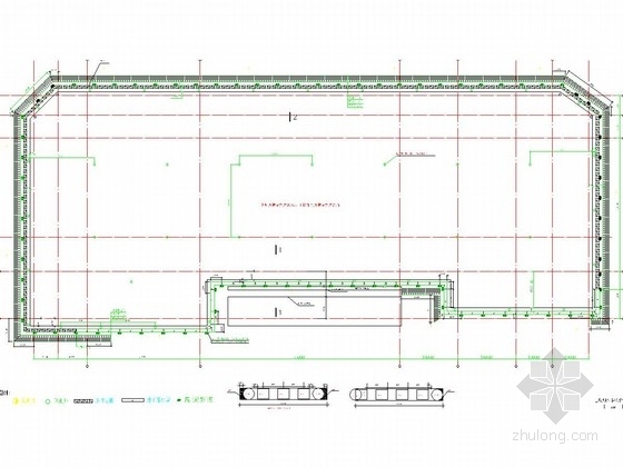 排桩锚索施工设计图资料下载-[河北]21米深基坑地下连续墙（连排方桩）加锚索支护施工图（含设计计算书）