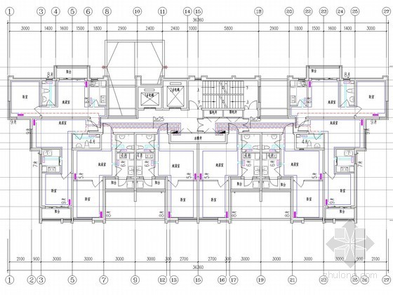 换热站设计施工资料下载-[山东]高层居住建筑采暖通风系统设计施工图