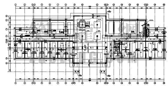 洗浴中心建筑结构图纸资料下载-某厂房改造为洗浴中心结构图