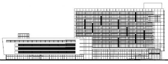二层小办公楼方案图资料下载-某十二层办公楼建筑方案图