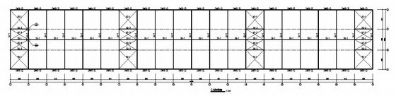 50米跨度钢结构厂房资料下载-[广东]钢结构厂房建筑结构施工图（20米跨 独立基础）