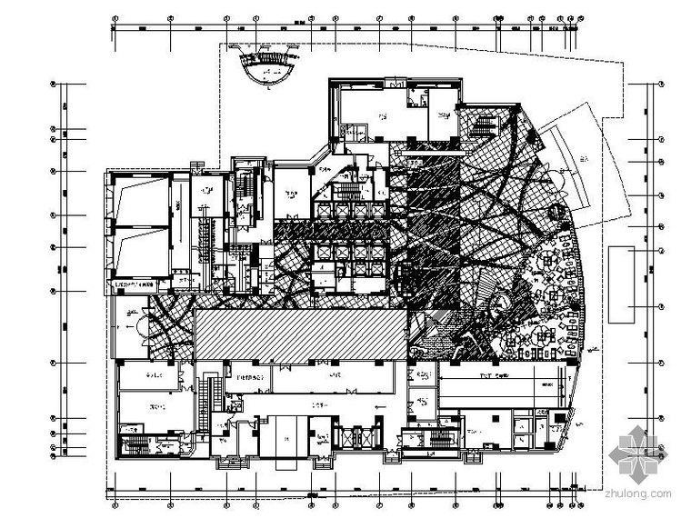 四星酒店建筑效果图资料下载-[上海]某四星大酒店装修图(含效果)