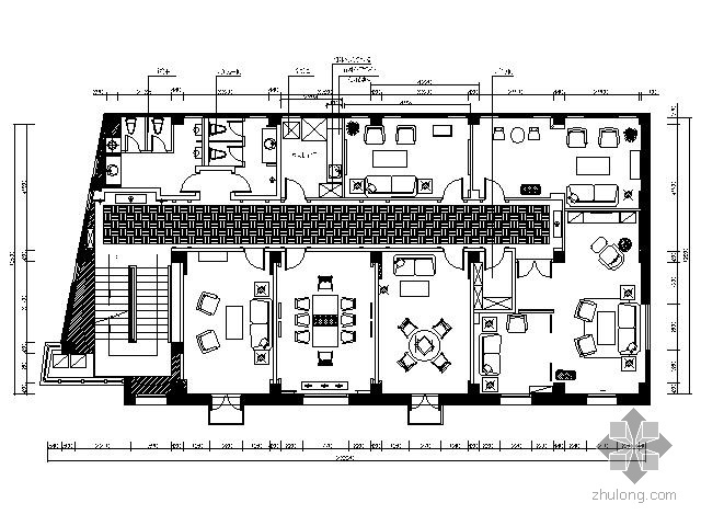 宁波外滩金轩大酒店资料下载-[宁波]老外滩某咖啡厅施工图（含实景）