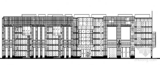 铝型材CAD图资料下载-华港花园三期裙楼建筑施工图