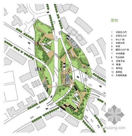 园林绿地系统规划课程设计资料下载-肺叶