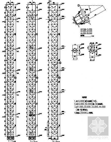 钢结构包边详图资料下载-某钢结构电梯详图