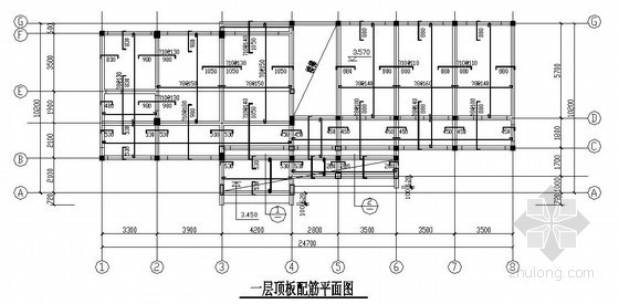 欧式坡屋面办公楼资料下载-[安徽]砖混结构办公楼结构施工图（三层 坡屋面）