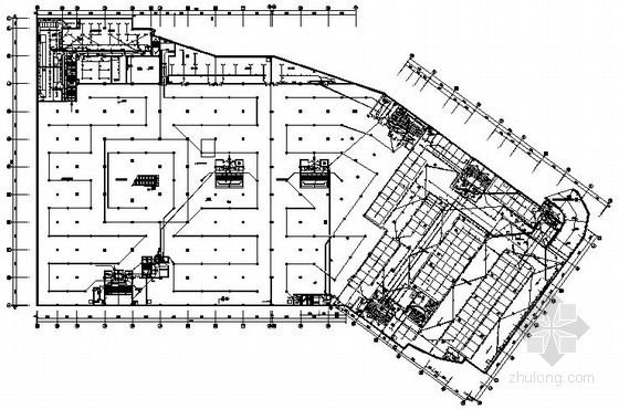 广场施工的图纸资料下载-[滁州]商业广场电气施工图纸