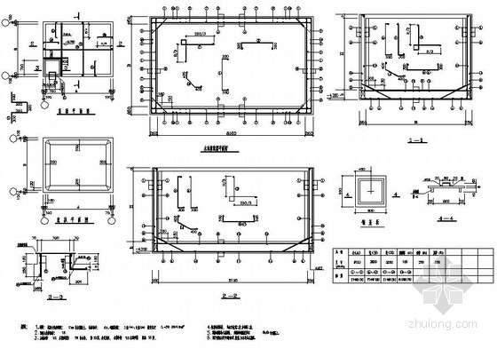 预应力管桩承台图纸资料下载-某短肢剪力墙结构住宅结构设计图