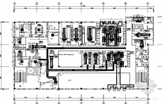 检测实验室暖通图纸资料下载-南京某医药实验室空调图纸