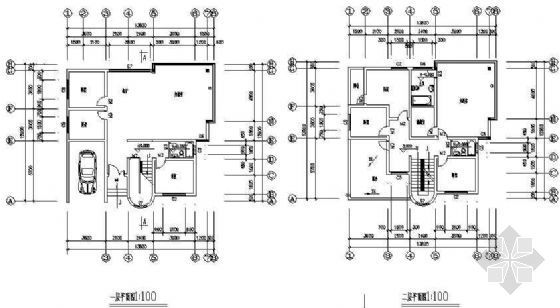 四室两厅复式跃层资料下载-复式八室两厅一厨三卫一车库240平米