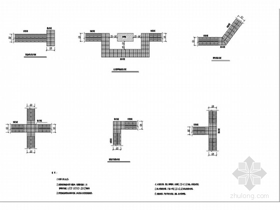 [浙江]城市支路道路工程及排水工程施工图设计53张-无障碍设计图 