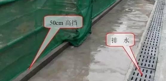 排水沟沟帮资料下载-正值雨季，这14个分部、分项工程雨季施工要点帮你轻松面对！