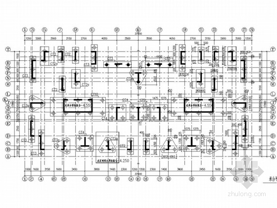 住宅带阁楼施工图资料下载-[苏州]15层剪力墙结构带阁楼住宅结构施工图