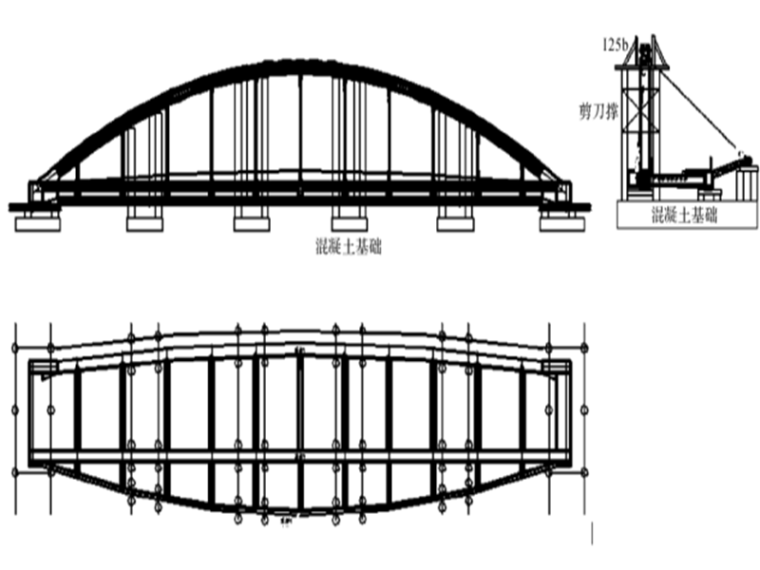 钢拱桥主桥加工方案资料下载-大桥钢结构主桥施工技术