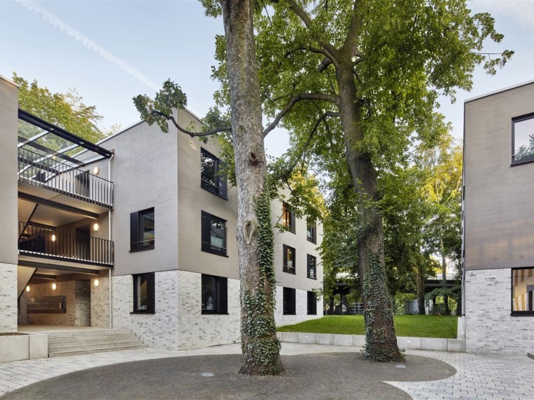 学生独立式住宅设计资料下载-德国汉诺威大学学生公寓