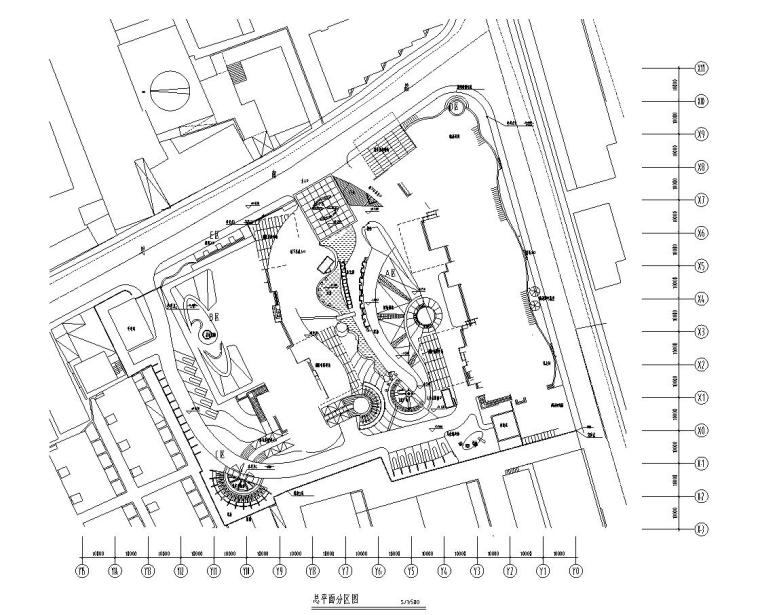 上海市政院道路施工图资料下载-[上海]上海市思南苑全套景观施工图设计（法国PA）