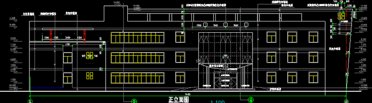 多层宾馆全套建筑施工图