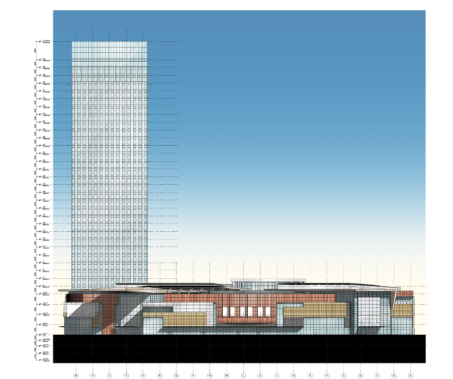 高层现代风格常州万象城商业建筑设计方案文本（RTKL)